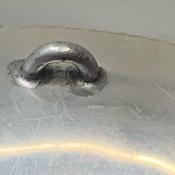 Hand Hammered Vintage Switzerland Aluminum Plate - Picture 6 of 8